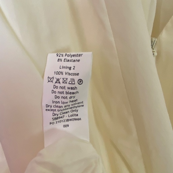 HOUSE OF CB XS D-DD 'Lolita' Ivory Corset Sundress white NWOT size XS - Picture 11 of 16